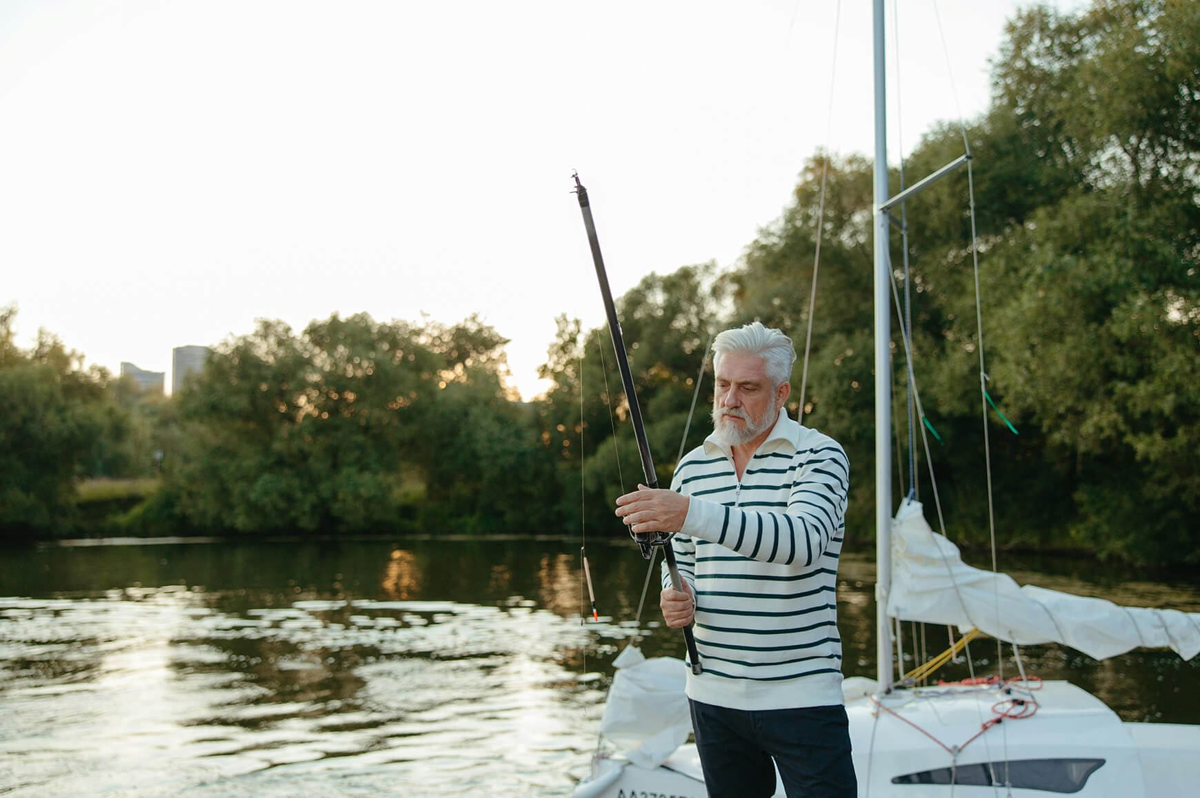 Road sign in wilderness